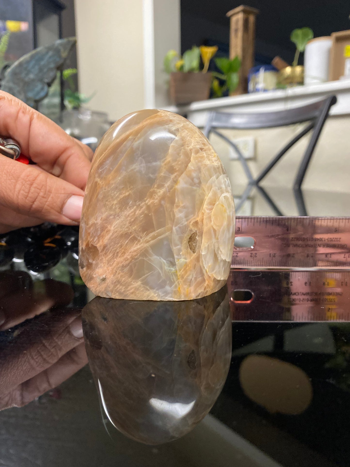 Peach Moonstone Free Form