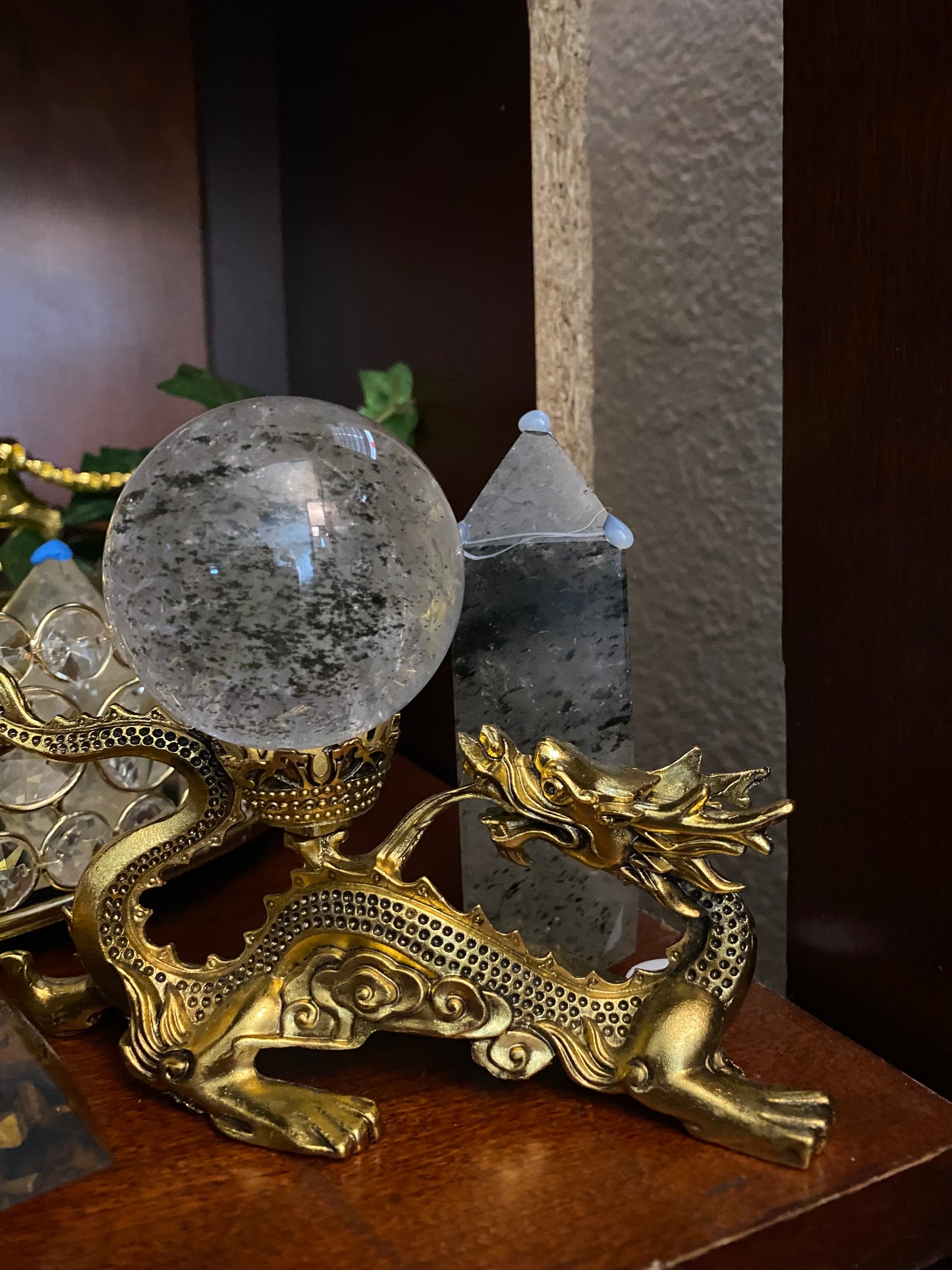 Pitaya Quartz Sphere