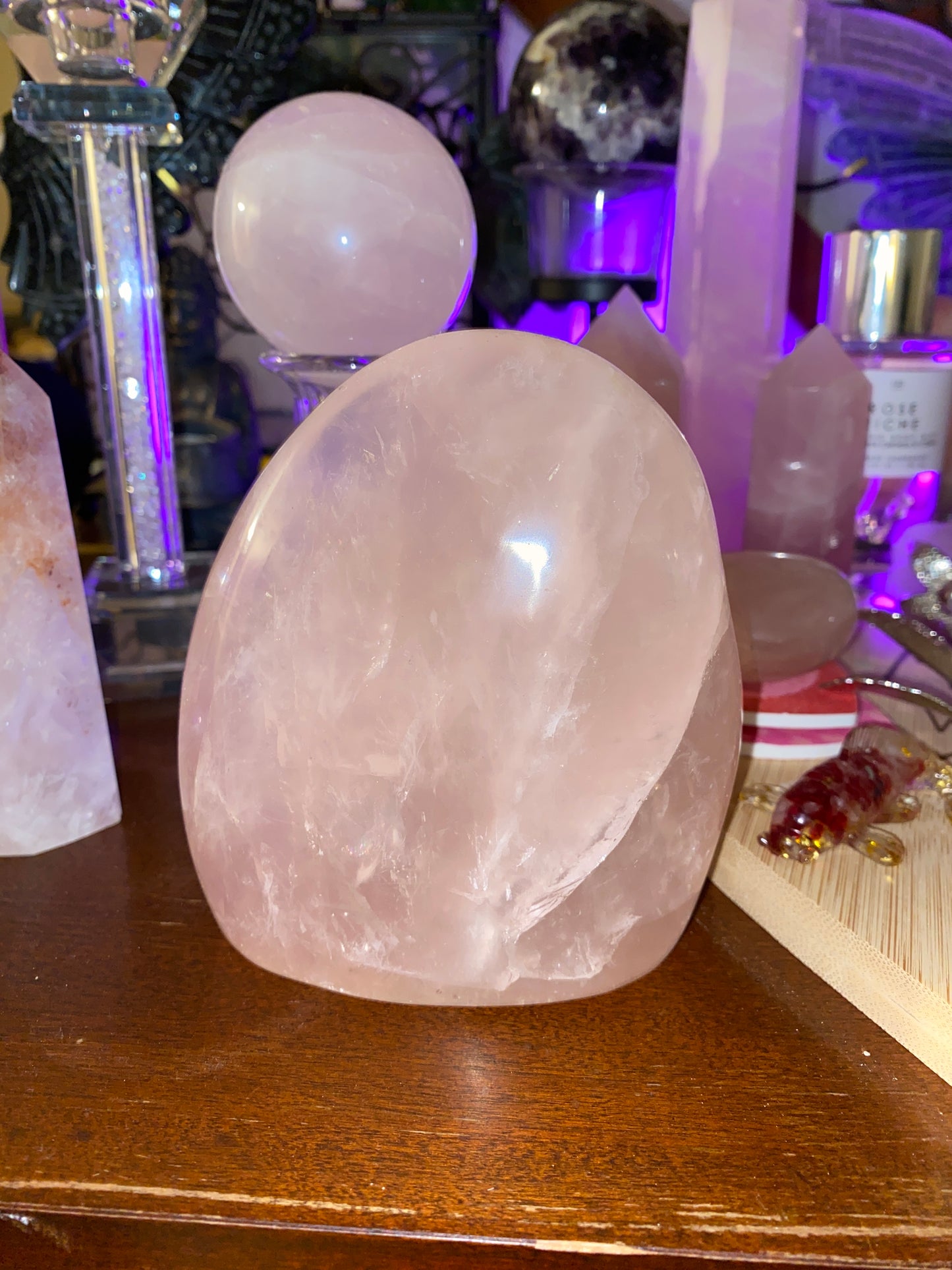 Rose Quartz Free Form