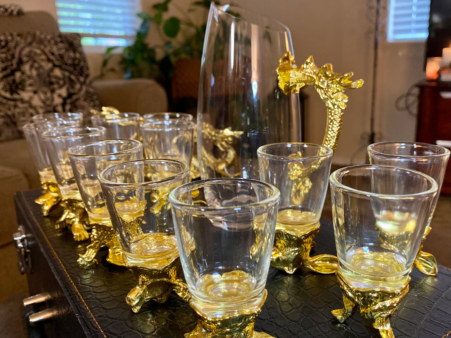 Chinese Zodiac Saki Set