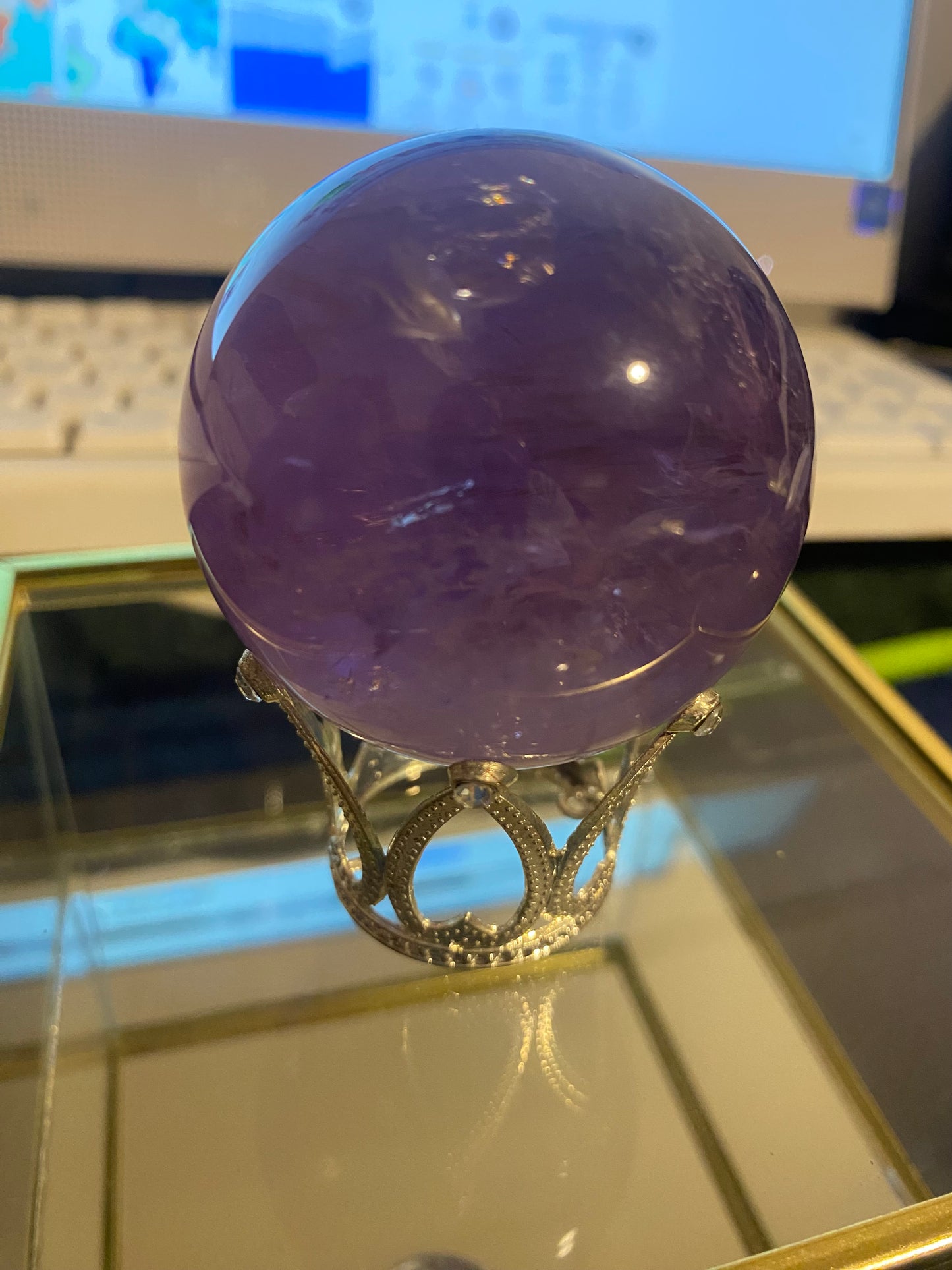 Amethyst Sphere