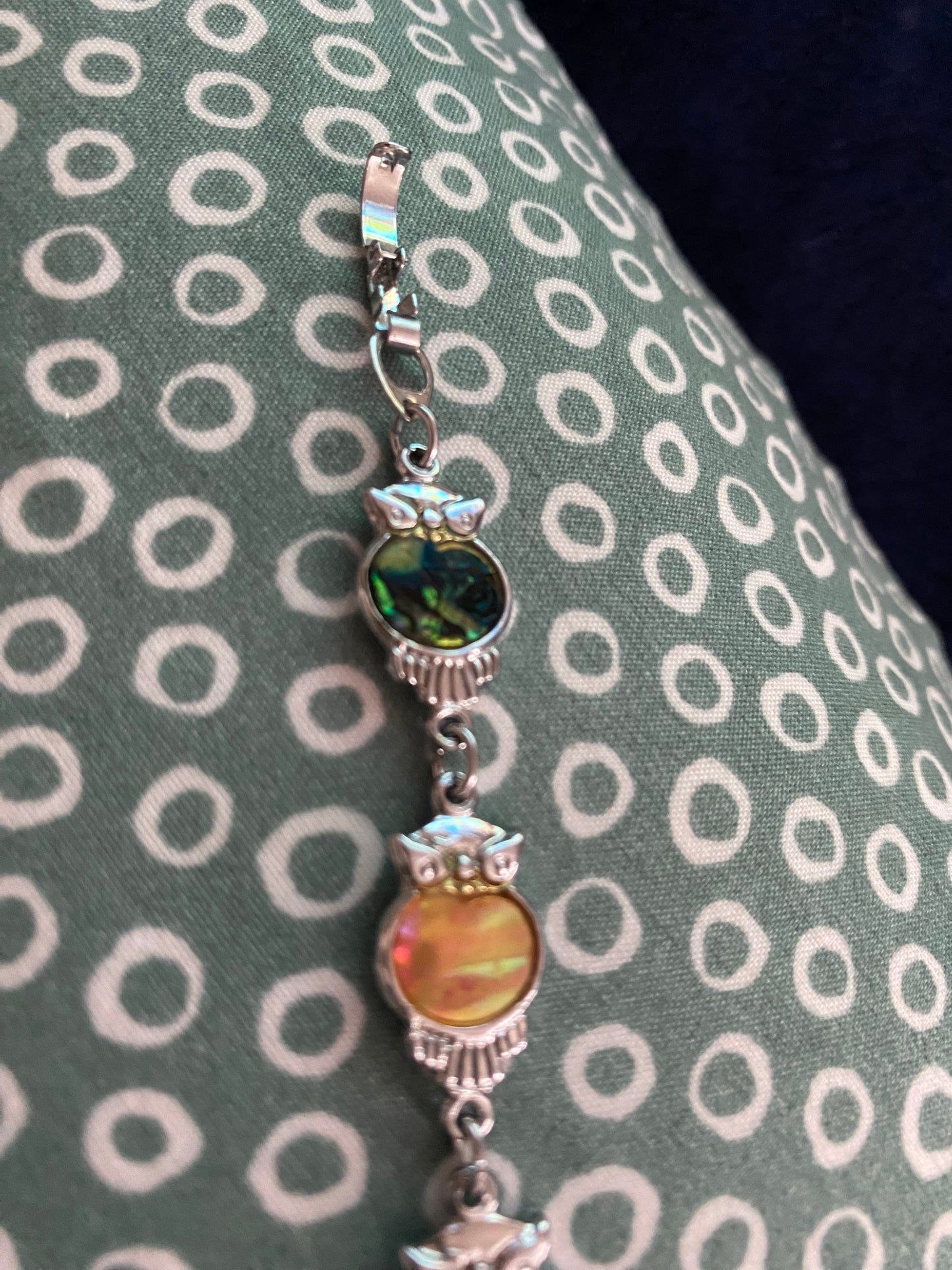 Abalone a owl Design Bracelet