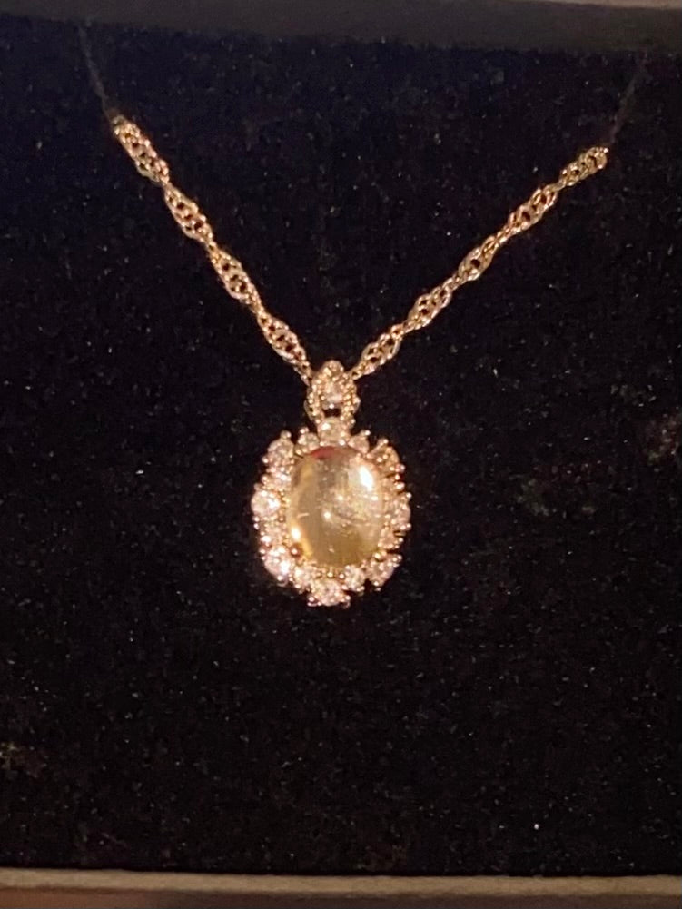 Clear Quartz Necklace