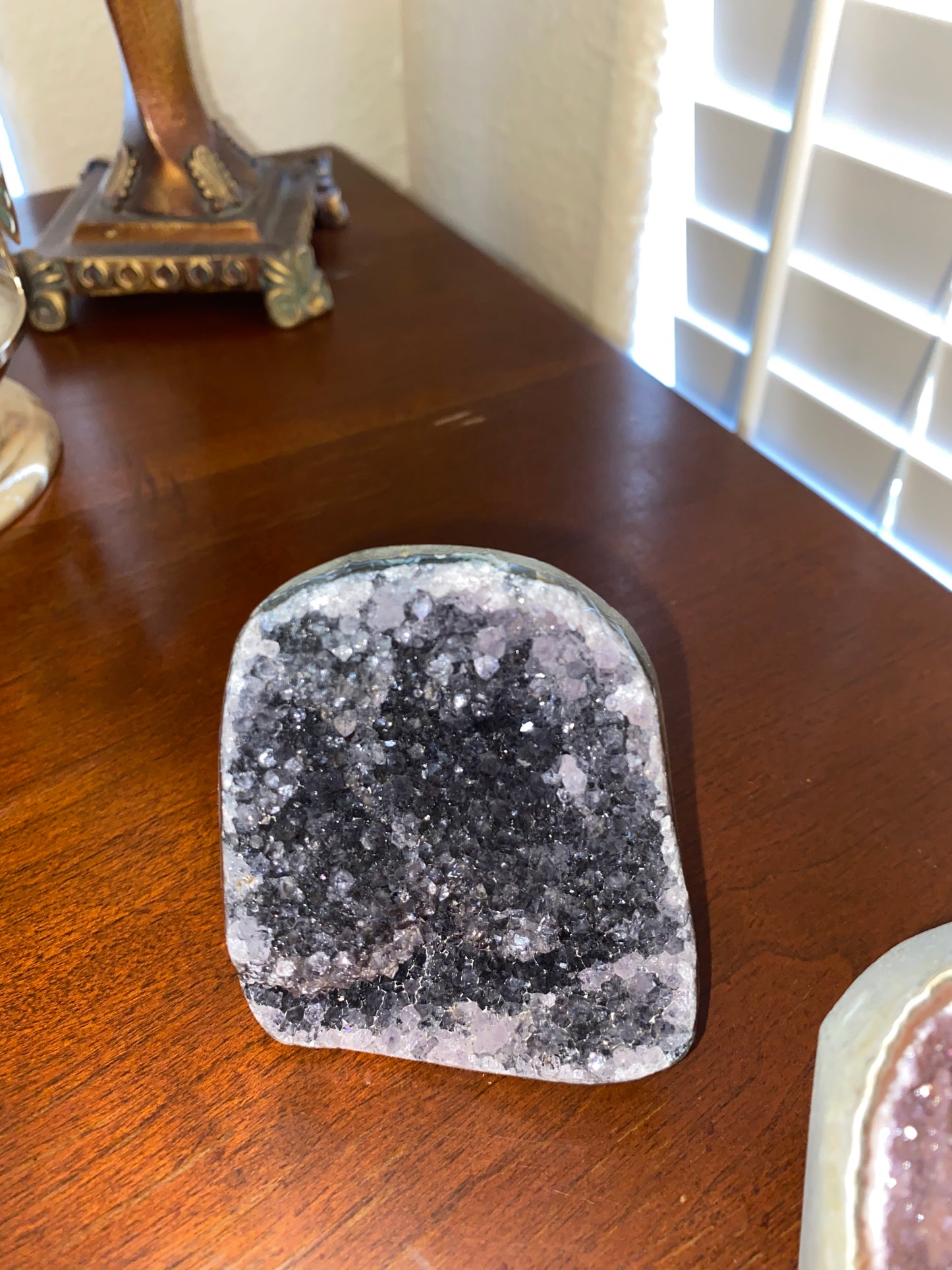 Black Amethyst Free Form