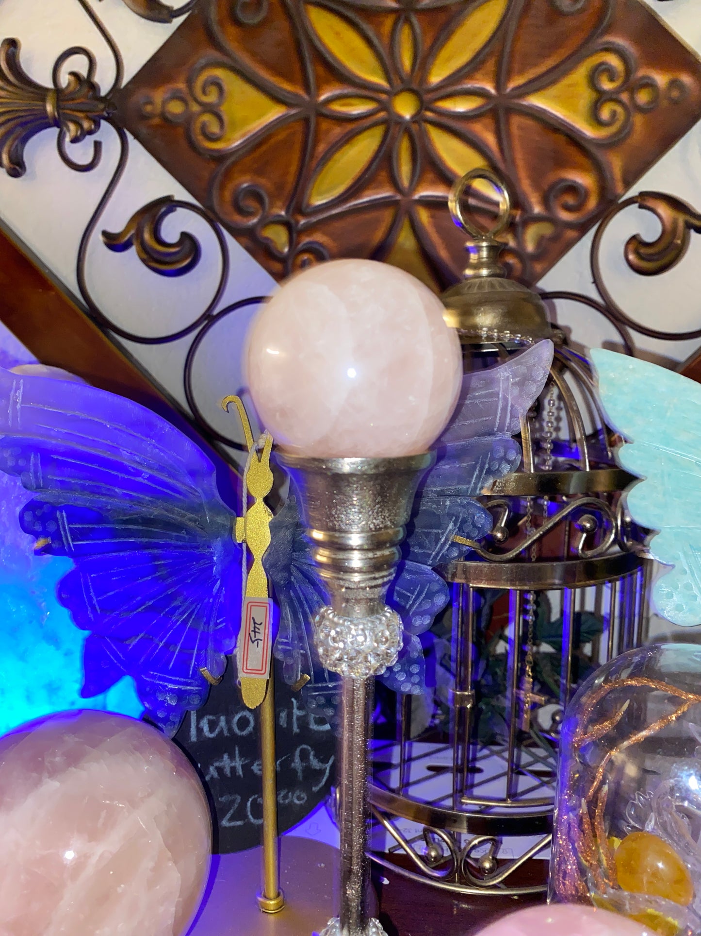 Rose Quartz Sphere 2.5”