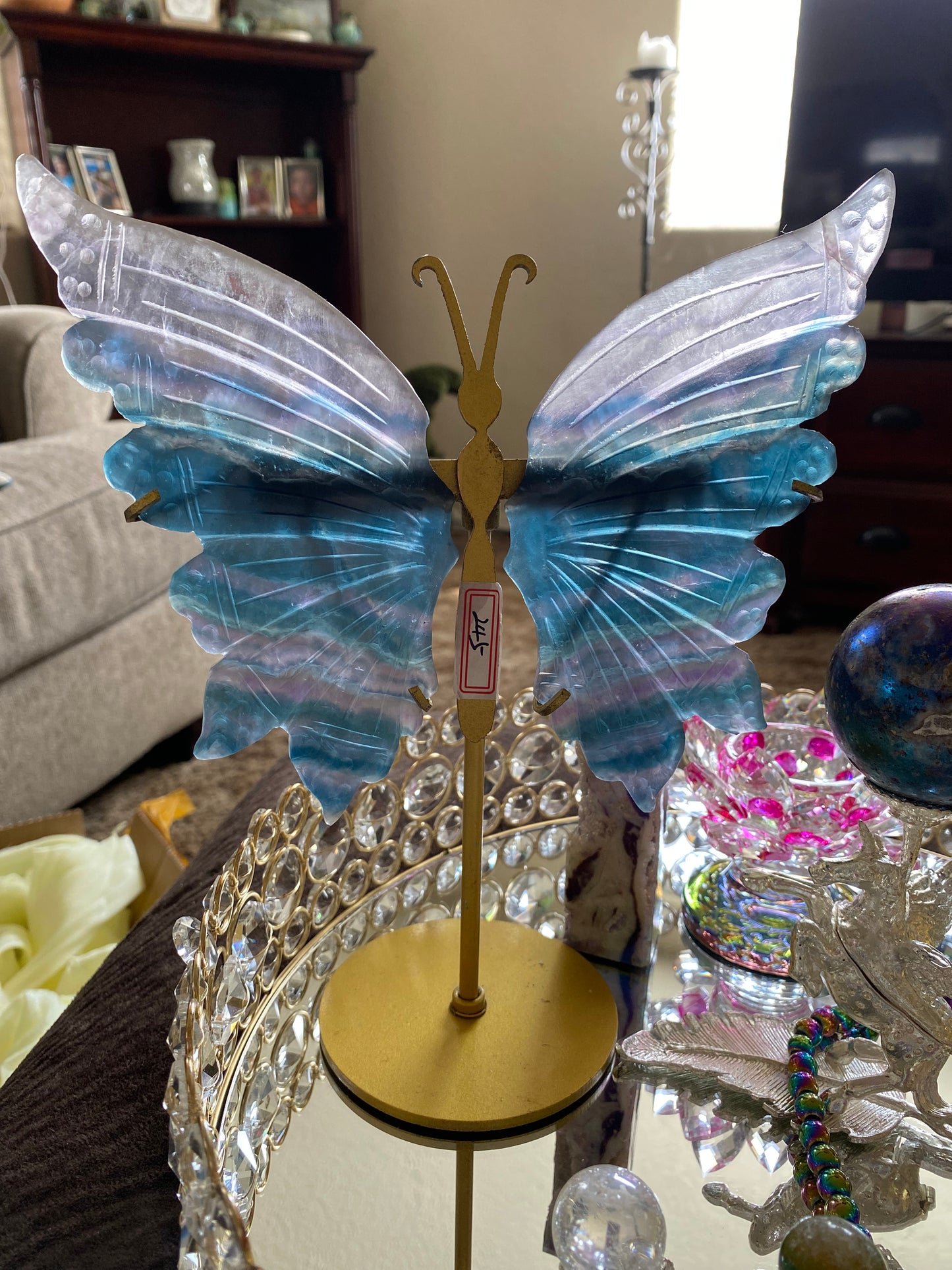 Blue Fluorite Butterfly
