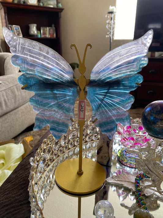 Blue Fluorite Butterfly