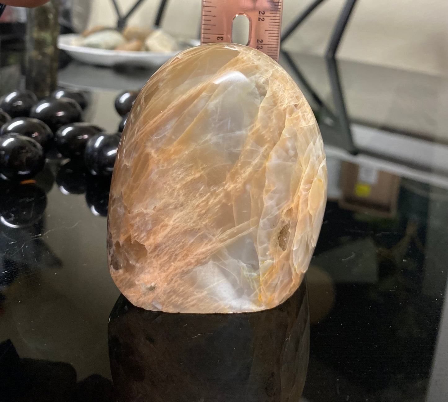 Peach Moonstone Free Form