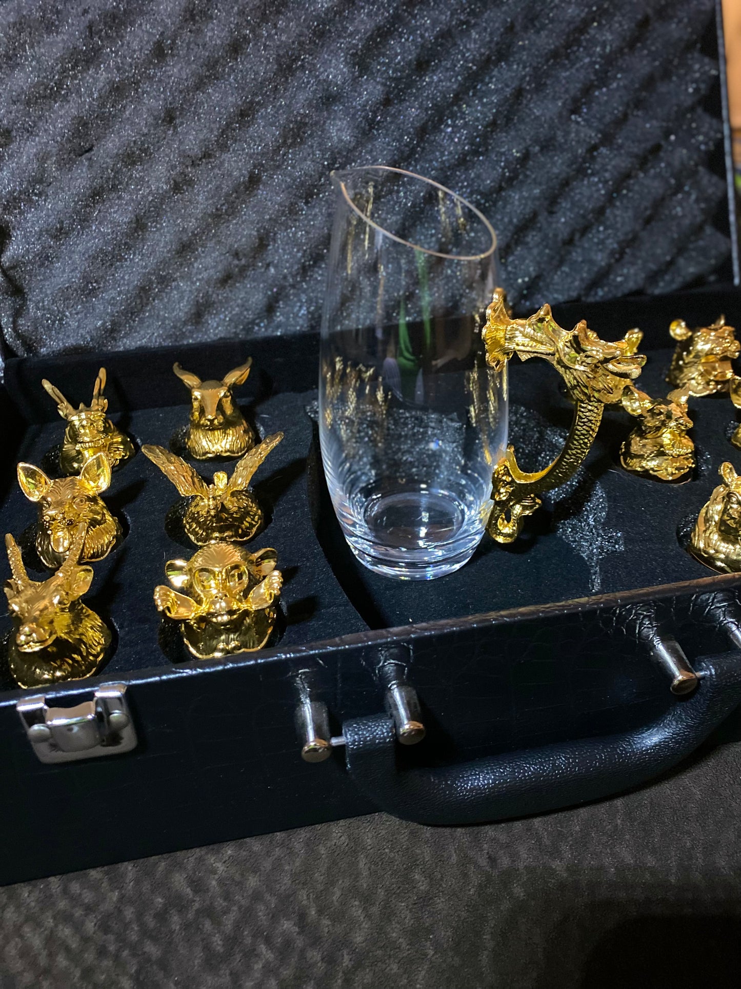 Chinese Zodiac Saki Set