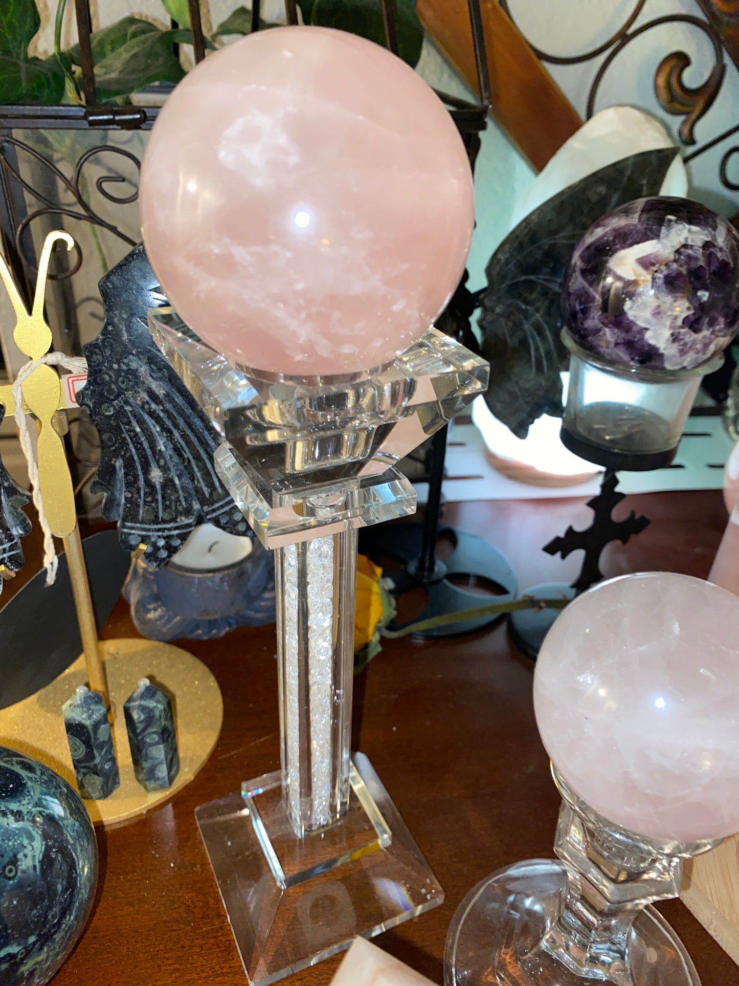 Rose Quartz Sphere 2.5”