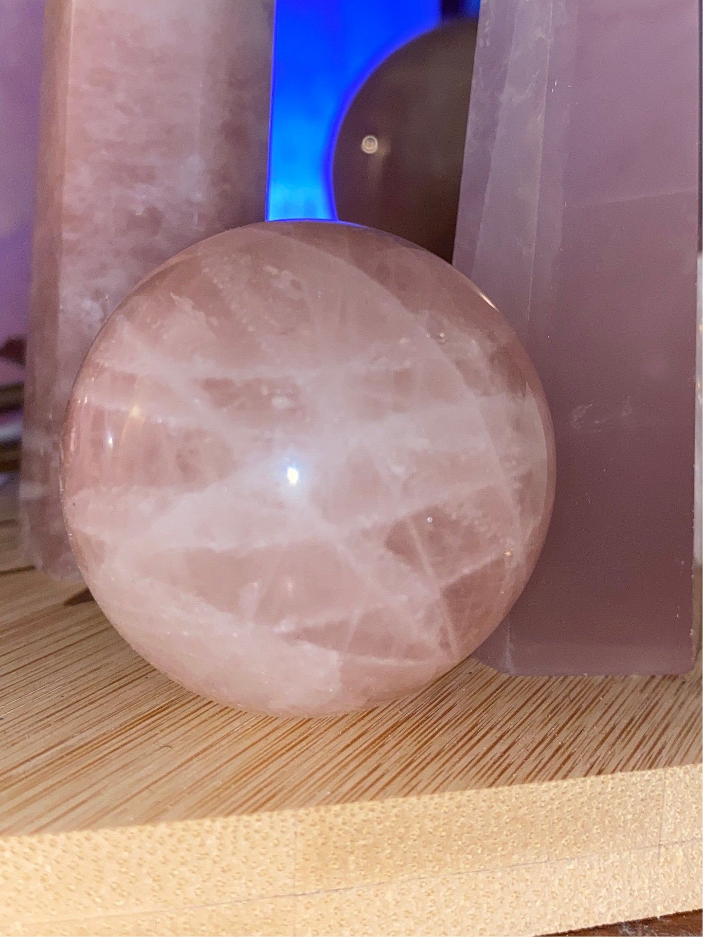 Rose Quartz Sphere 2.5”
