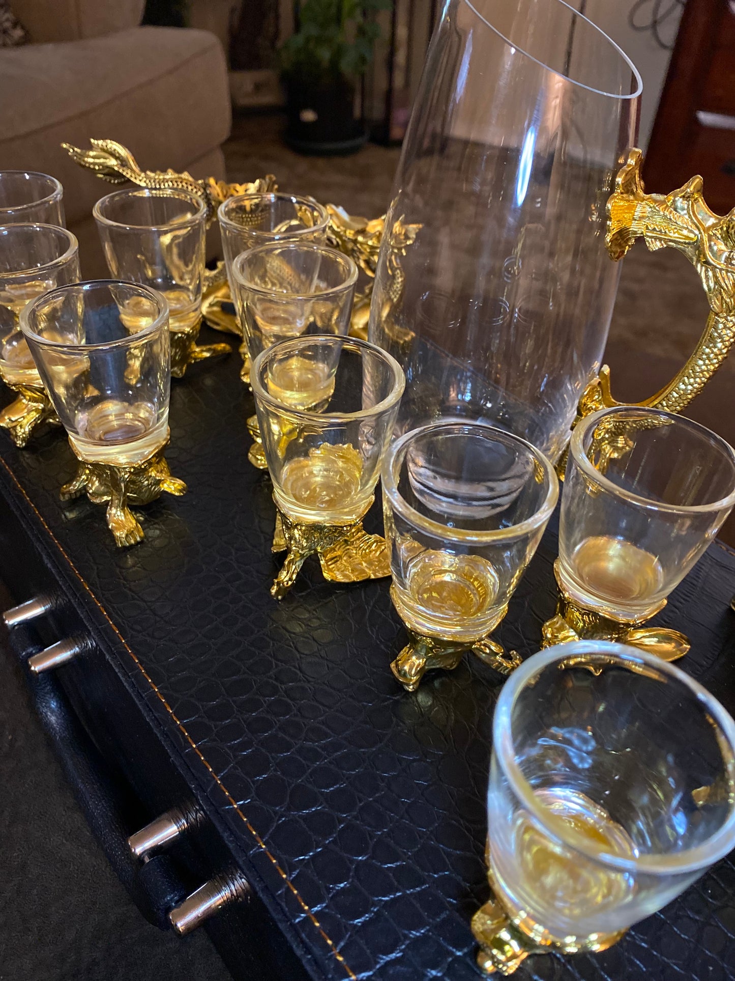 Chinese Zodiac Saki Set