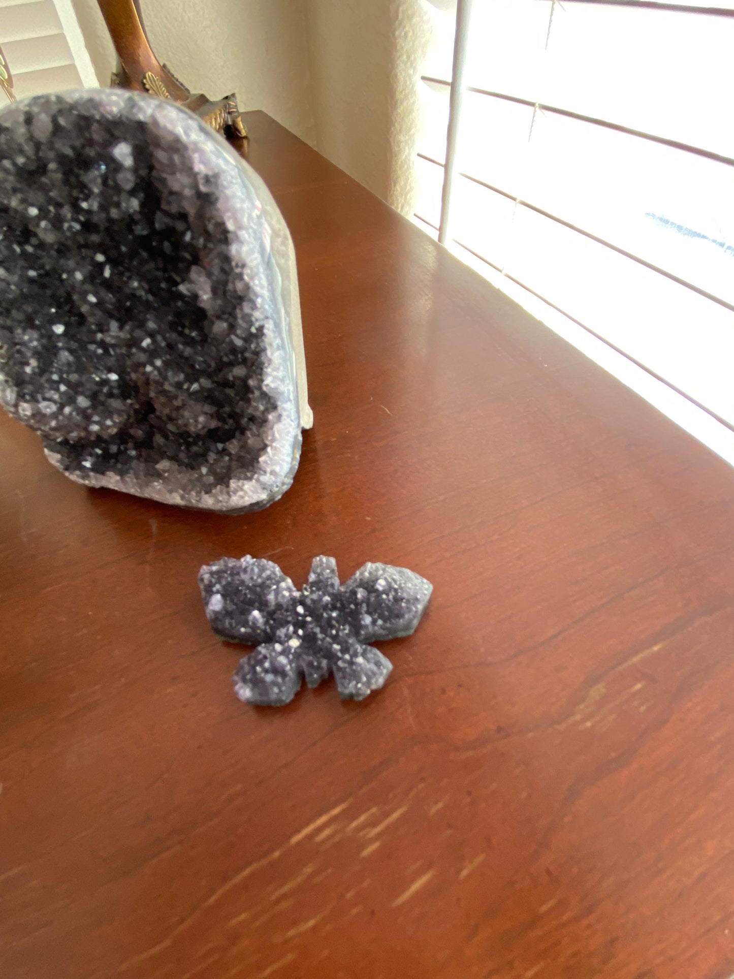 Black Amethyst Free Form