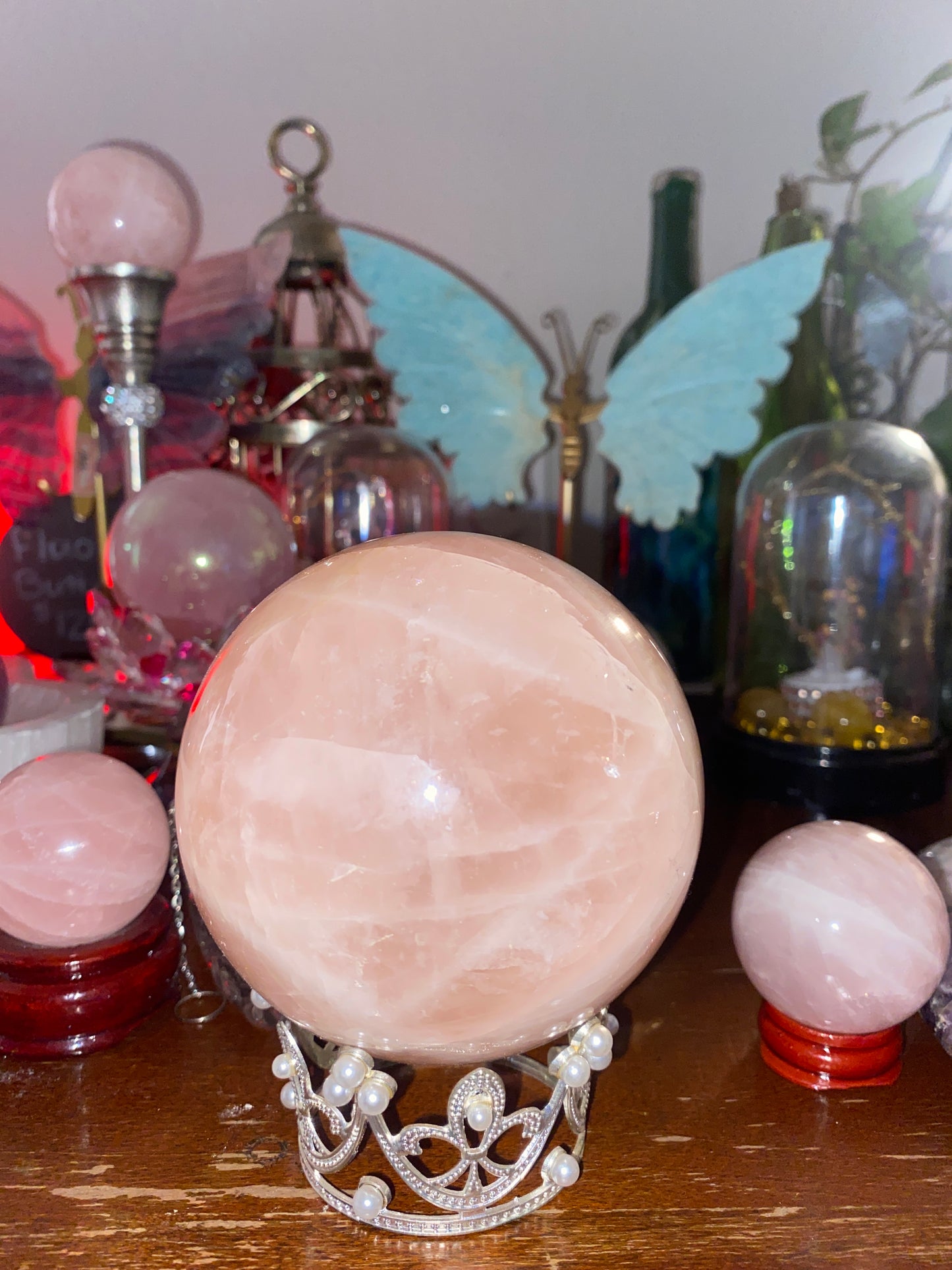 Rose Quartz Sphere 2.5”