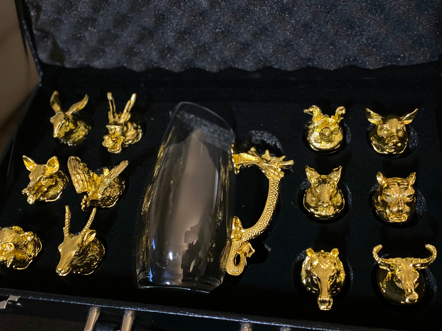 Chinese Zodiac Saki Set